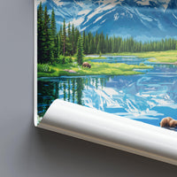 Banff National Park Poster | Alberta Wall Art