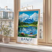 Banff National Park Poster | Alberta Wall Art