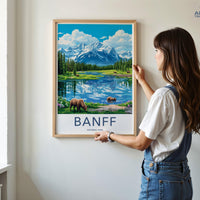 Banff National Park Poster | Alberta Wall Art