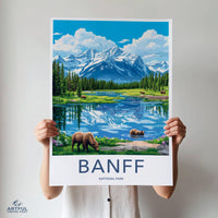 Banff National Park Poster | Alberta Wall Art