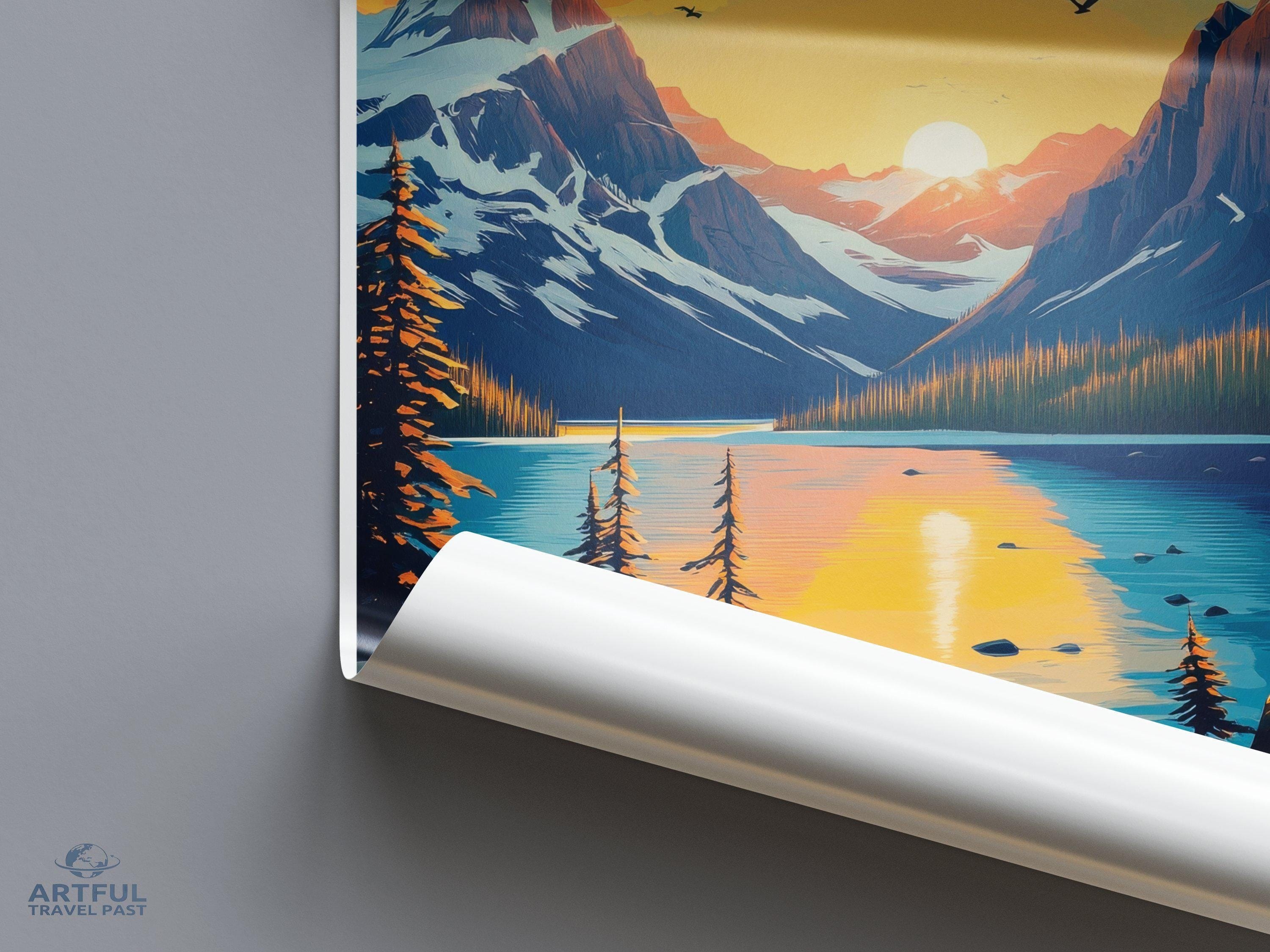 Banff National Park Poster | Canada Wall Art