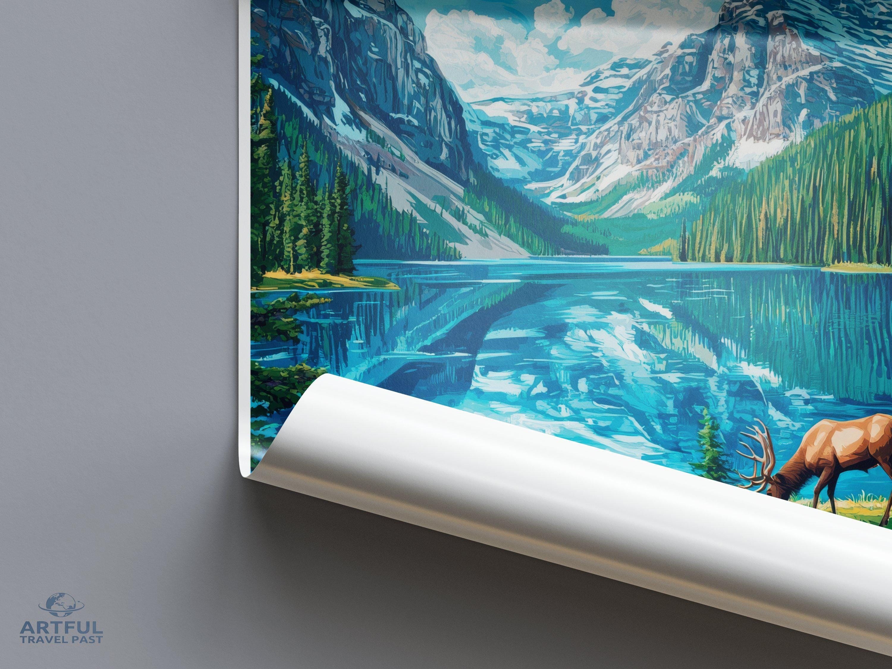 Banff National Park Poster | Canada Wall Art