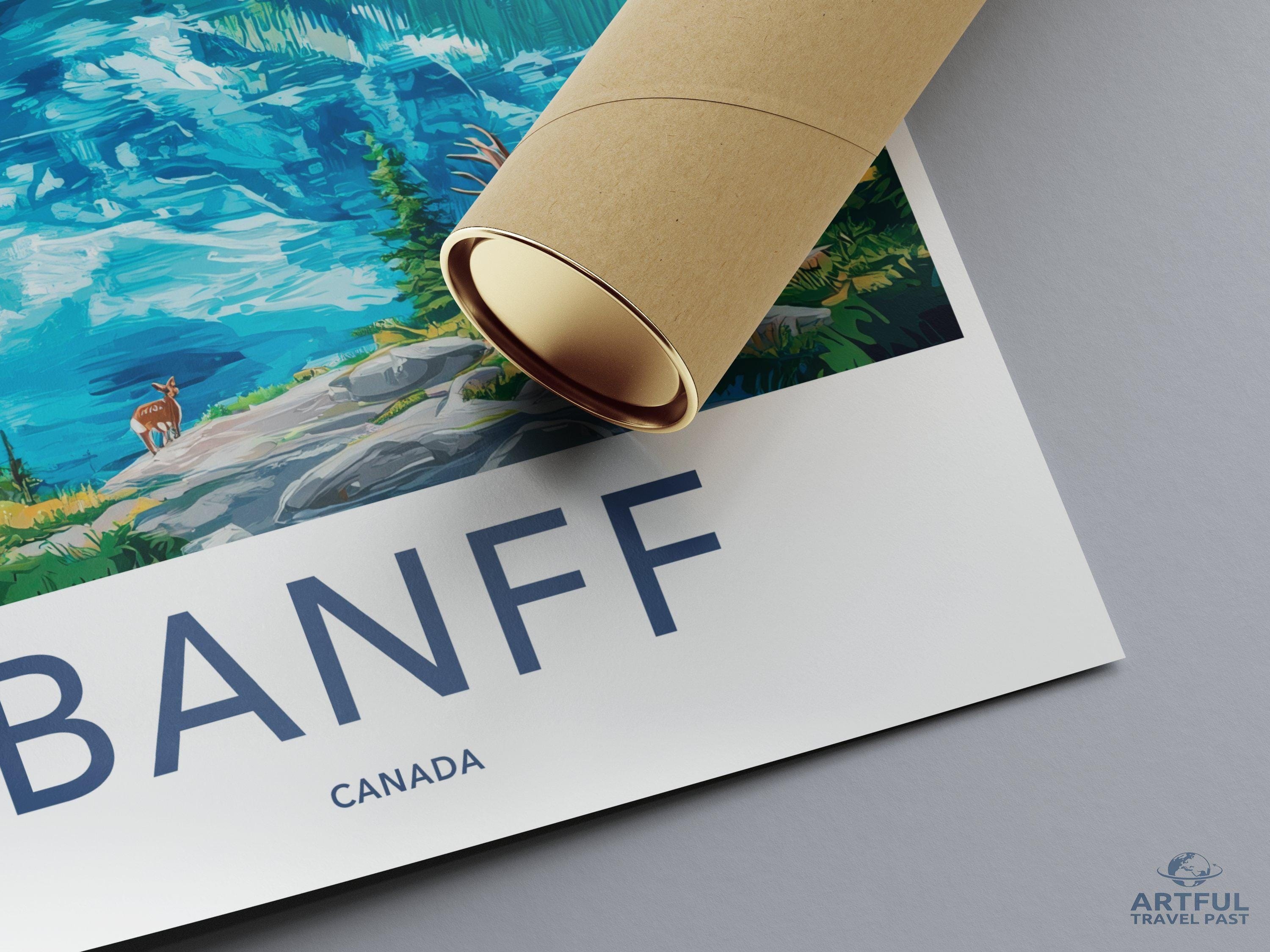 Banff Park Poster - Canada Wall Art