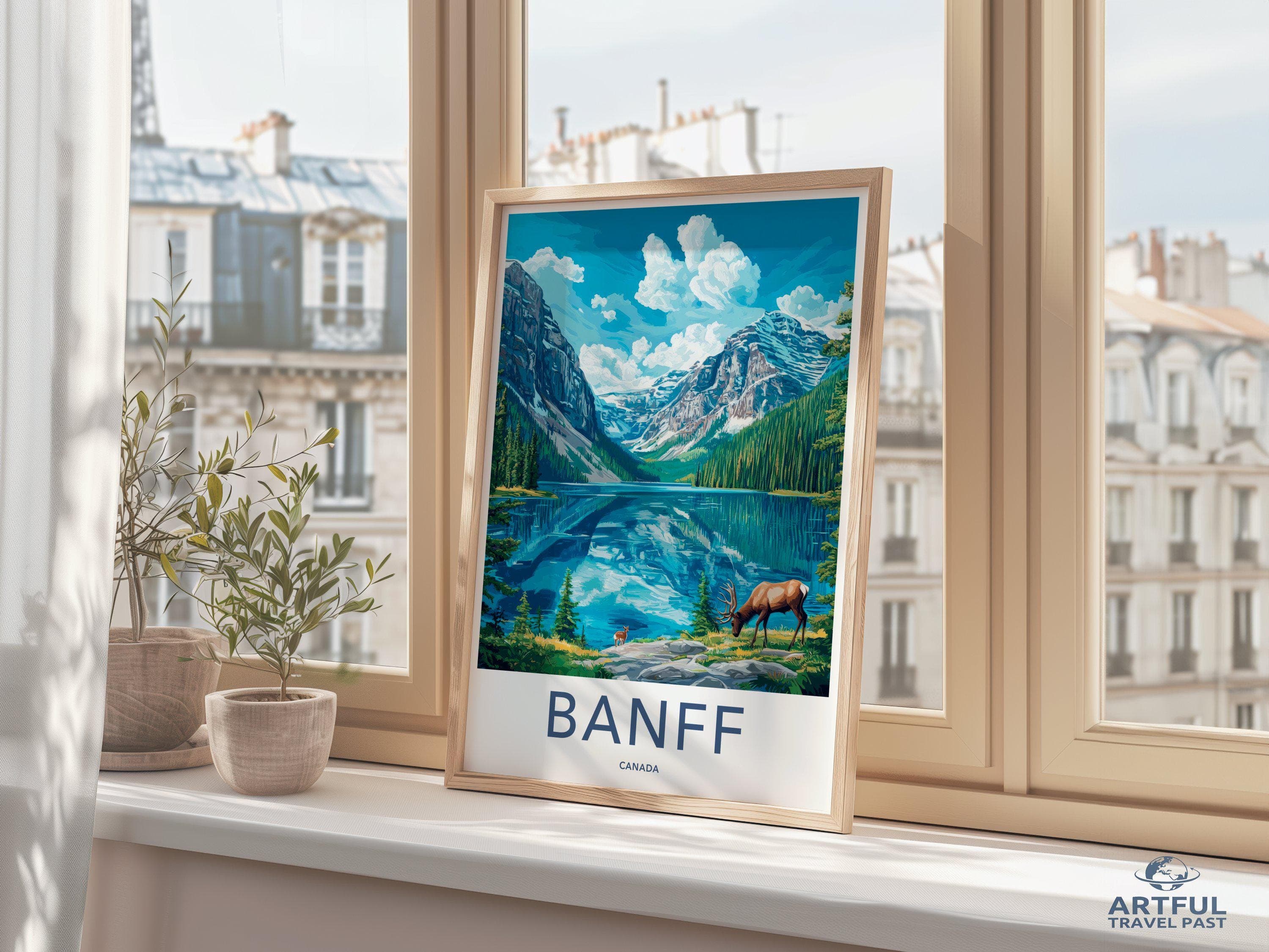 Banff Park Poster - Canada Wall Art