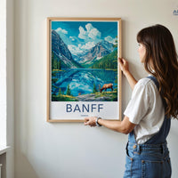 Banff Park Poster - Canada Wall Art