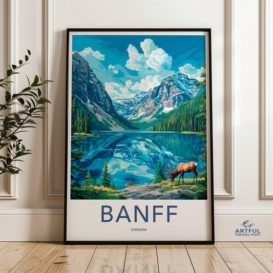Banff Park Poster - Canada Wall Art