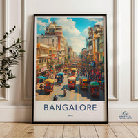 Bangalore Poster - India Wall Art