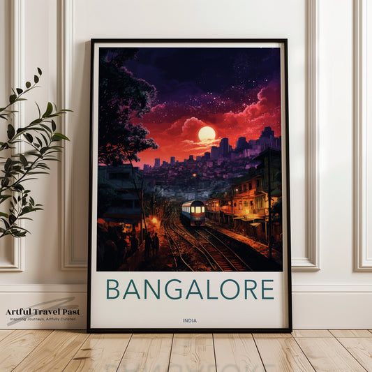 Bangalore Poster - Karnataka Wall Art