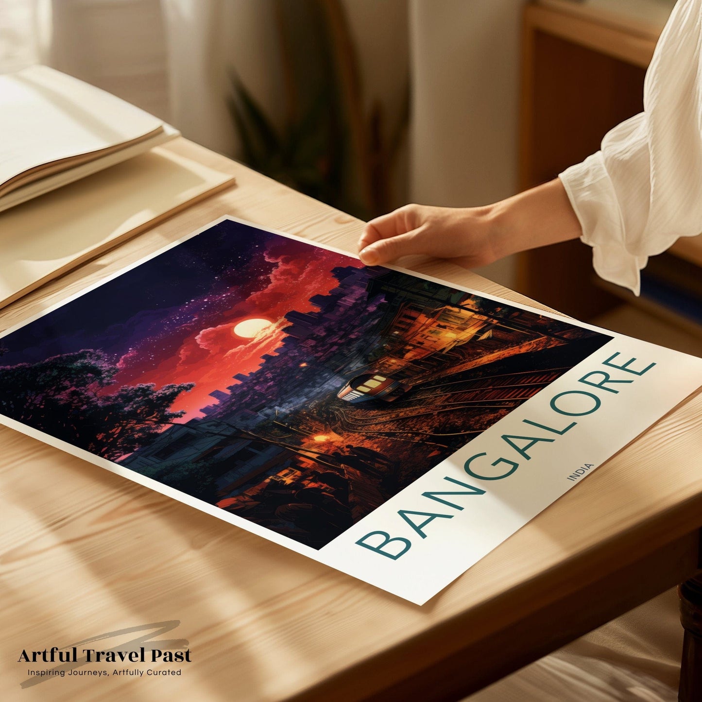 Bangalore Poster - Karnataka Wall Art