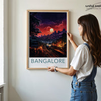 Bangalore Poster - Karnataka Wall Art