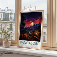 Bangalore Poster - Karnataka Wall Art