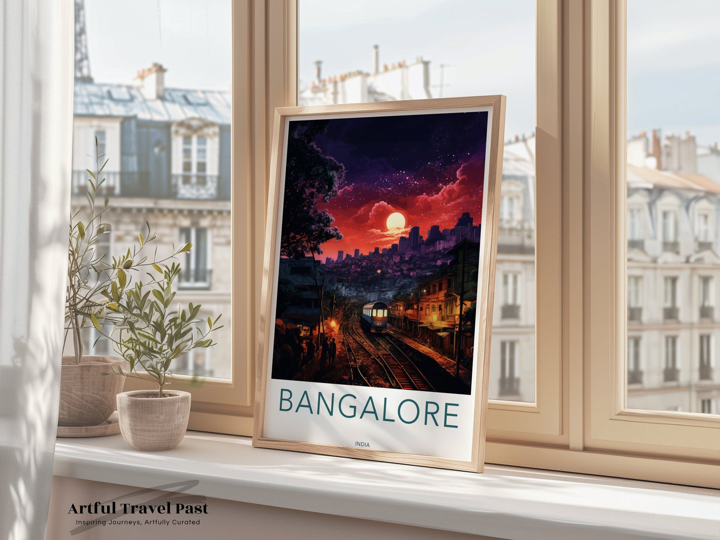 Bangalore Poster - Karnataka Wall Art