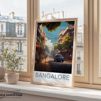 Bangalore Poster | Karnataka Wall Art | India Decor