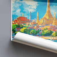 Bangkok Poster - Thailand Wall Art