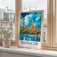 Bangkok Poster - Thailand Wall Art