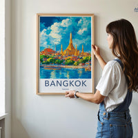 Bangkok Poster - Thailand Wall Art