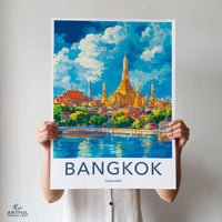 Bangkok Poster - Thailand Wall Art