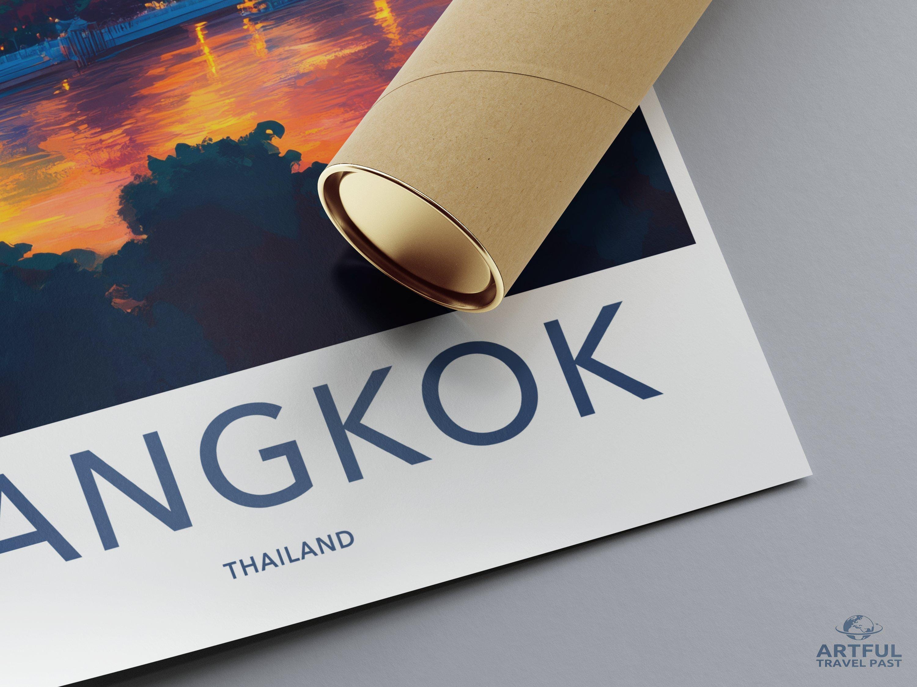 Bangkok Poster - Thailand Wall Art