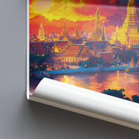 Bangkok Poster - Thailand Wall Art