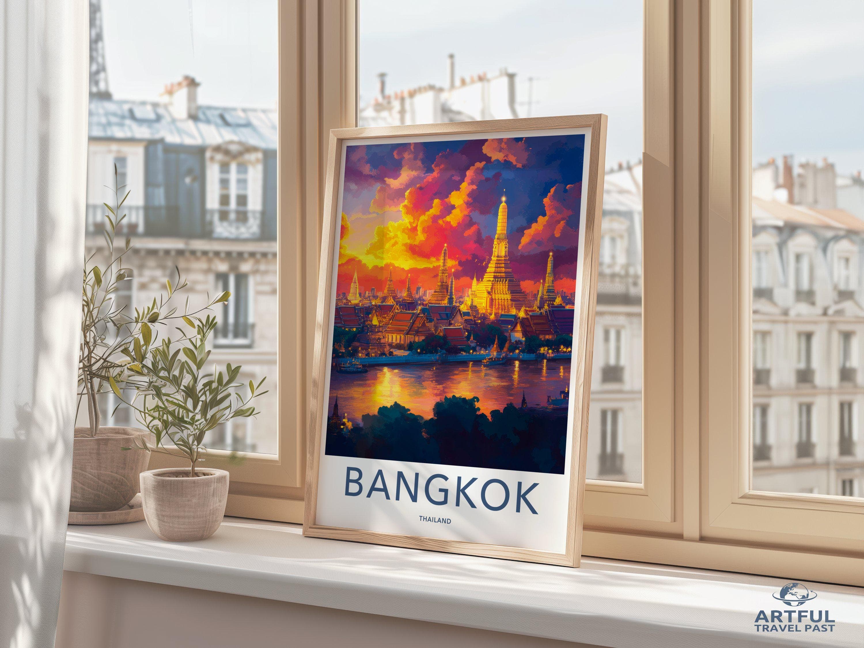 Bangkok Poster - Thailand Wall Art