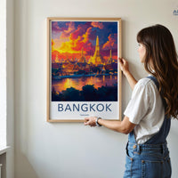 Bangkok Poster - Thailand Wall Art