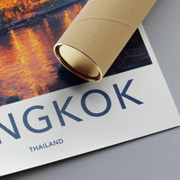 Bangkok Poster - Thailand Wall Art