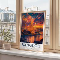 Bangkok Poster - Thailand Wall Art