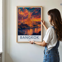 Bangkok Poster - Thailand Wall Art