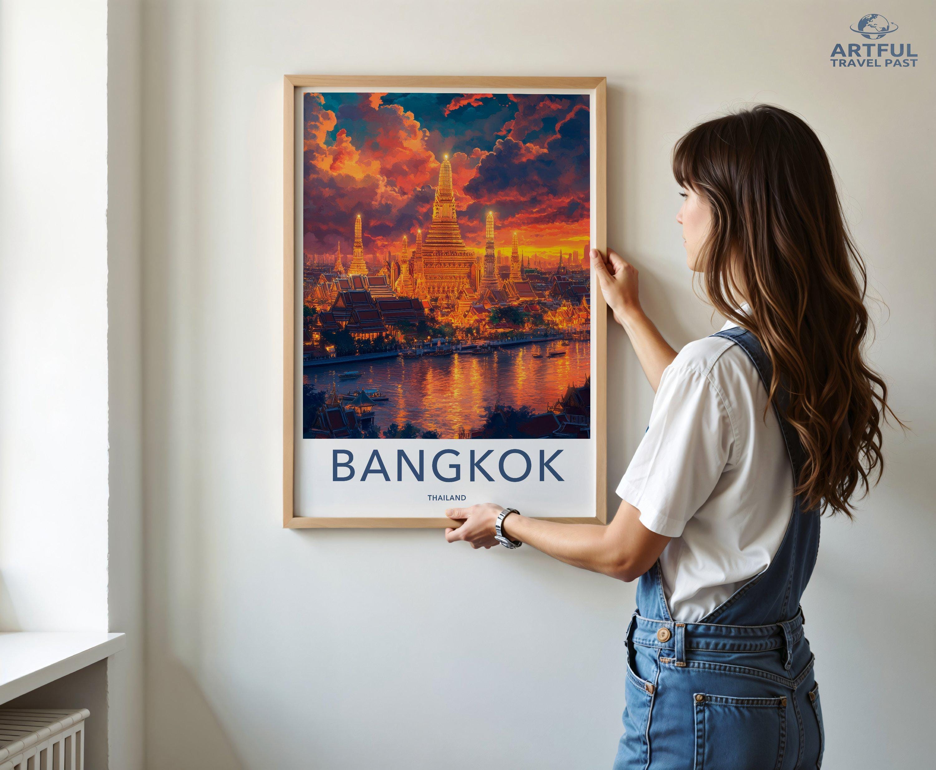 Bangkok Poster - Thailand Wall Art