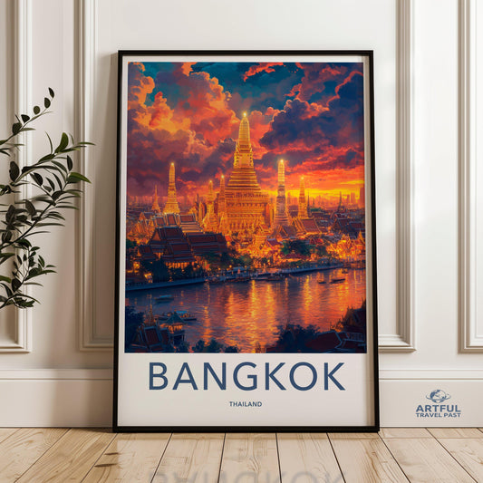 Bangkok Poster - Thailand Wall Art