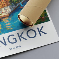 Bangkok Poster - Thailand Wall Art