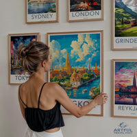 Bangkok Poster - Thailand Wall Art