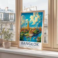 Bangkok Poster - Thailand Wall Art