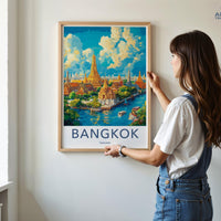 Bangkok Poster - Thailand Wall Art