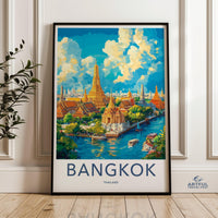 Bangkok Poster - Thailand Wall Art