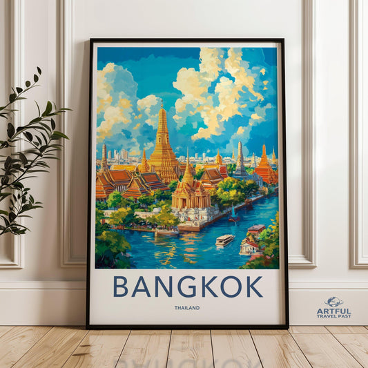 Bangkok Poster - Thailand Wall Art