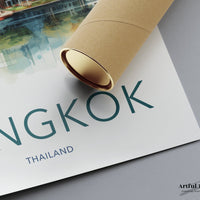Bangkok Poster | Thailand Wall Art | Asia Decor