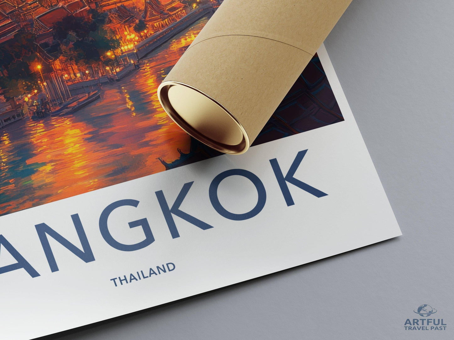 Bangkok Poster | Thailand Wall Art | Asia Decor