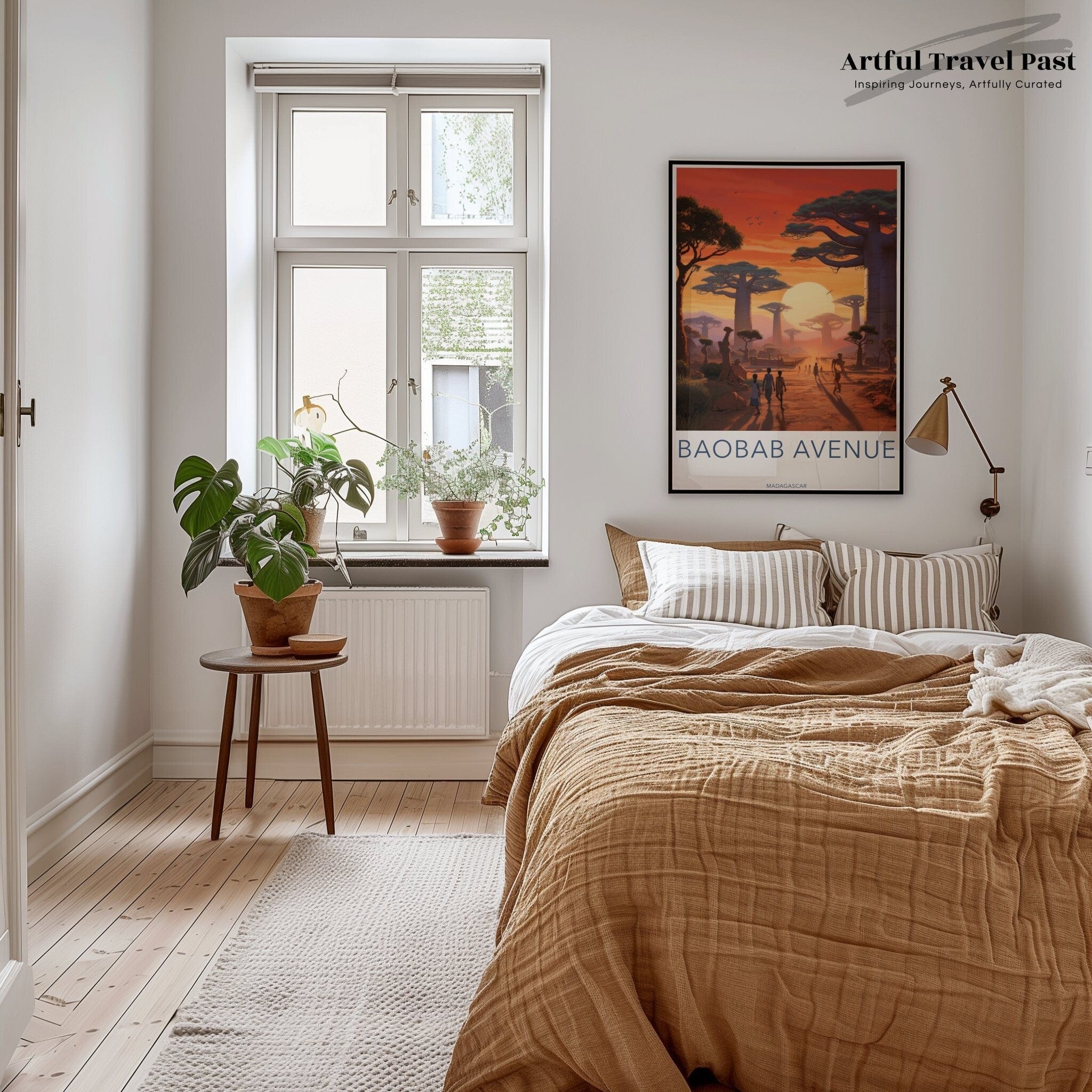 Baobab Avenue Poster | Madagascar Wall Art