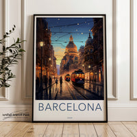 Barcelona Poster - Spain Wall Art