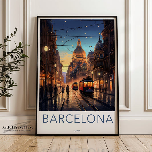 Barcelona Poster - Spain Wall Art