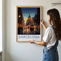 Barcelona Poster - Spain Wall Art