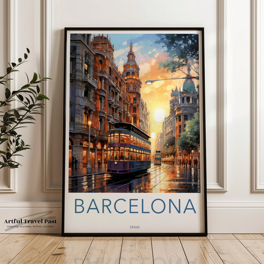 Barcelona Poster - Spain Wall Art