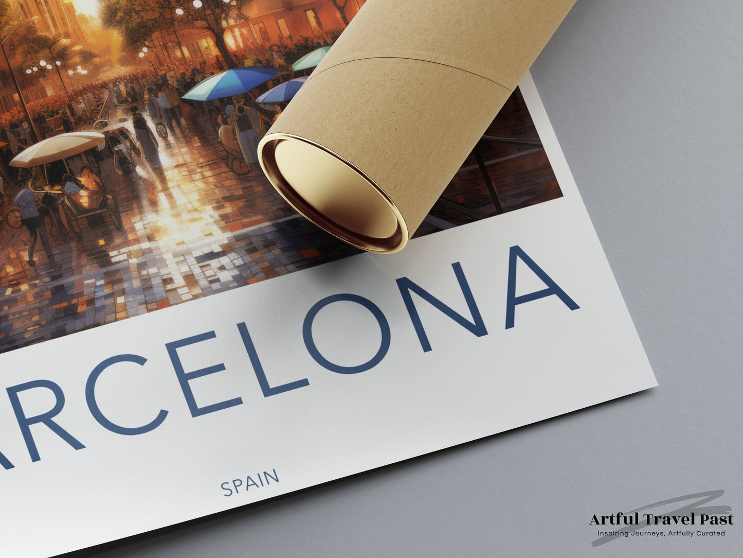 Barcelona Poster | Spain Wall Art | Europe Decor