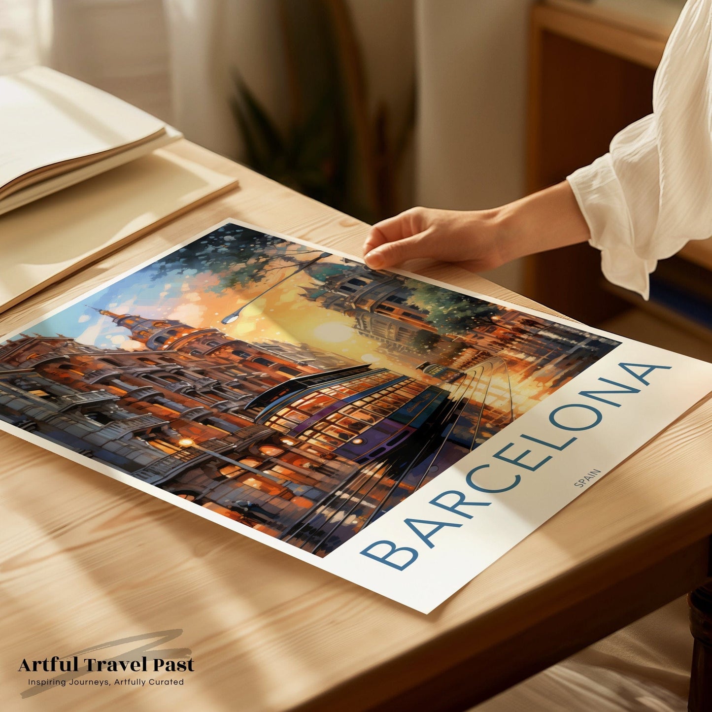 Barcelona Poster | Spain Wall Art | Europe Decor