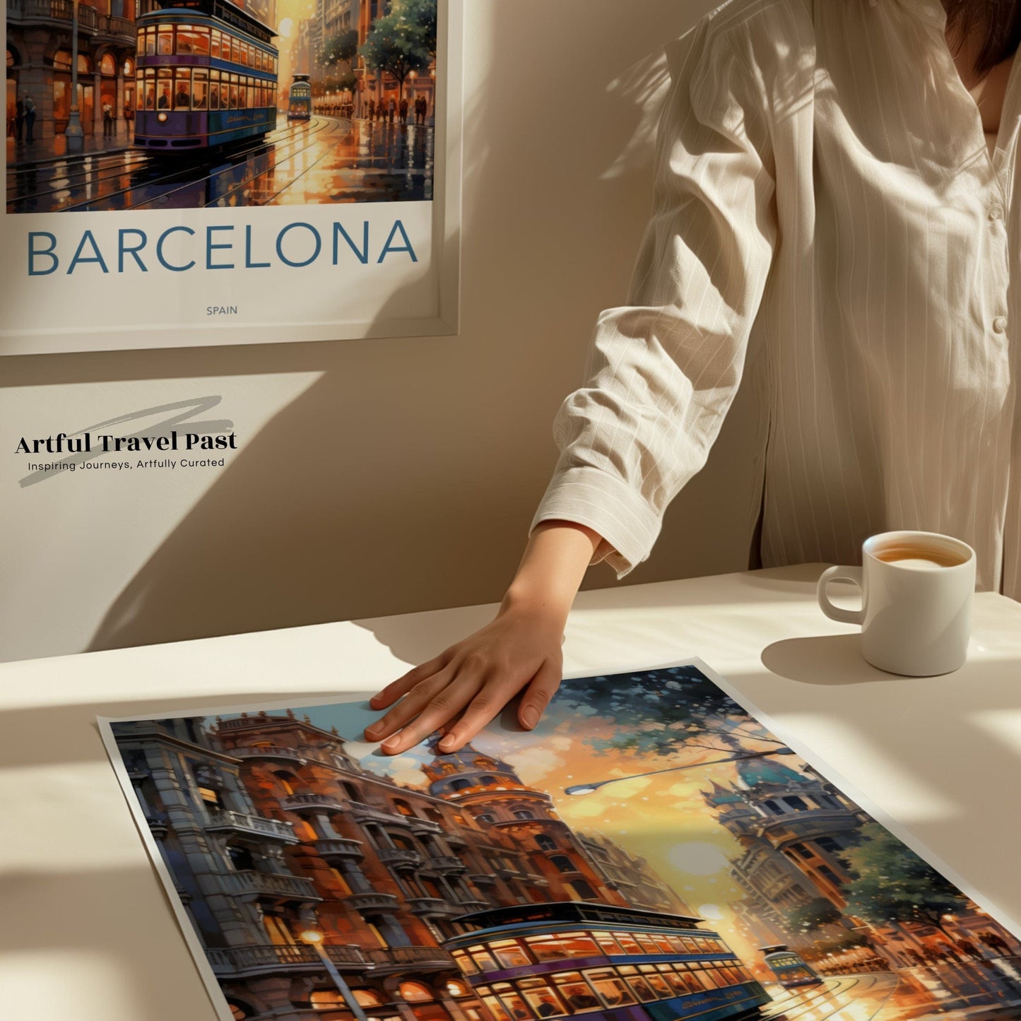 Barcelona Poster | Spain Wall Art | Europe Decor