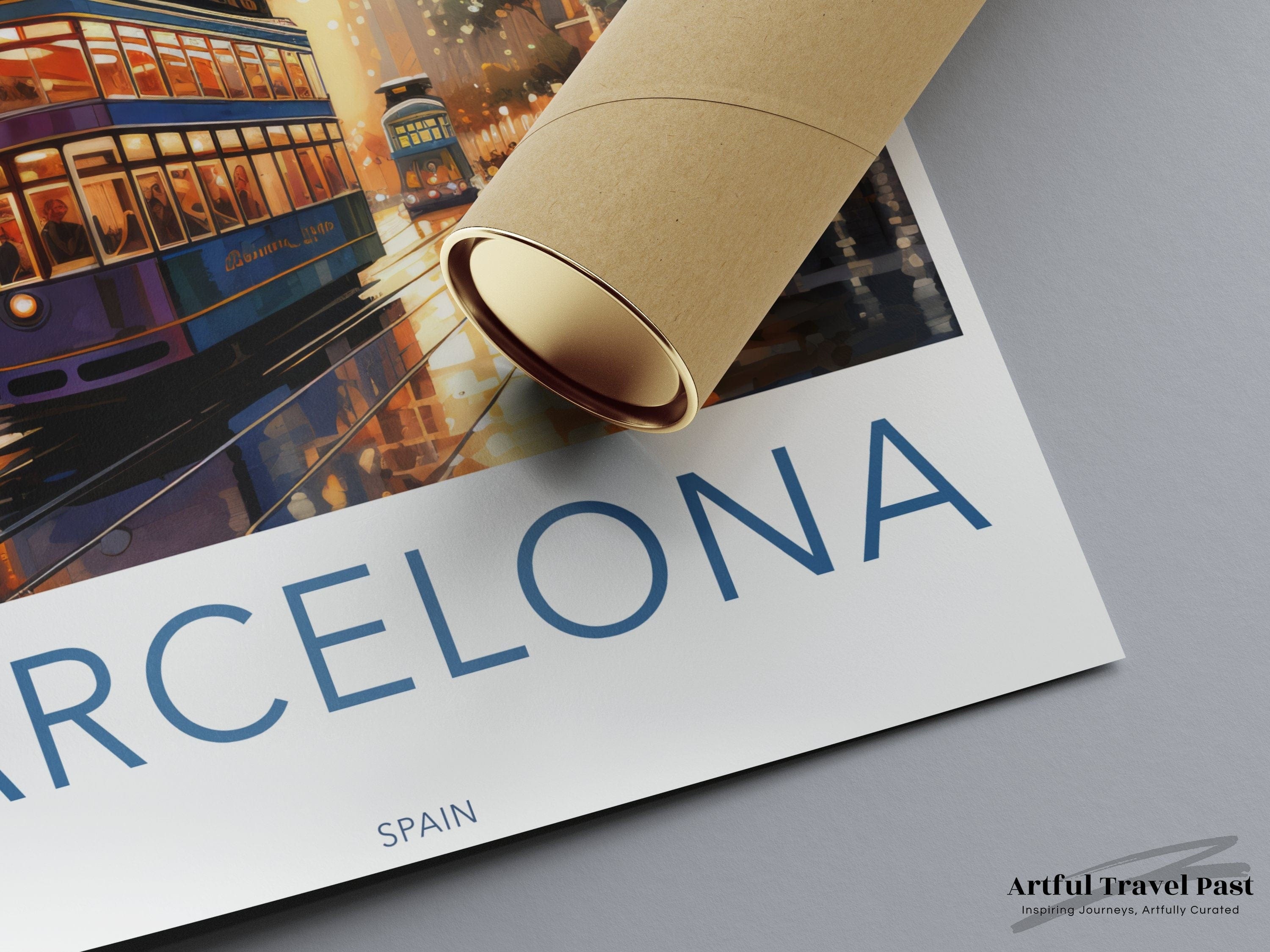 Barcelona Poster | Spain Wall Art | Europe Decor