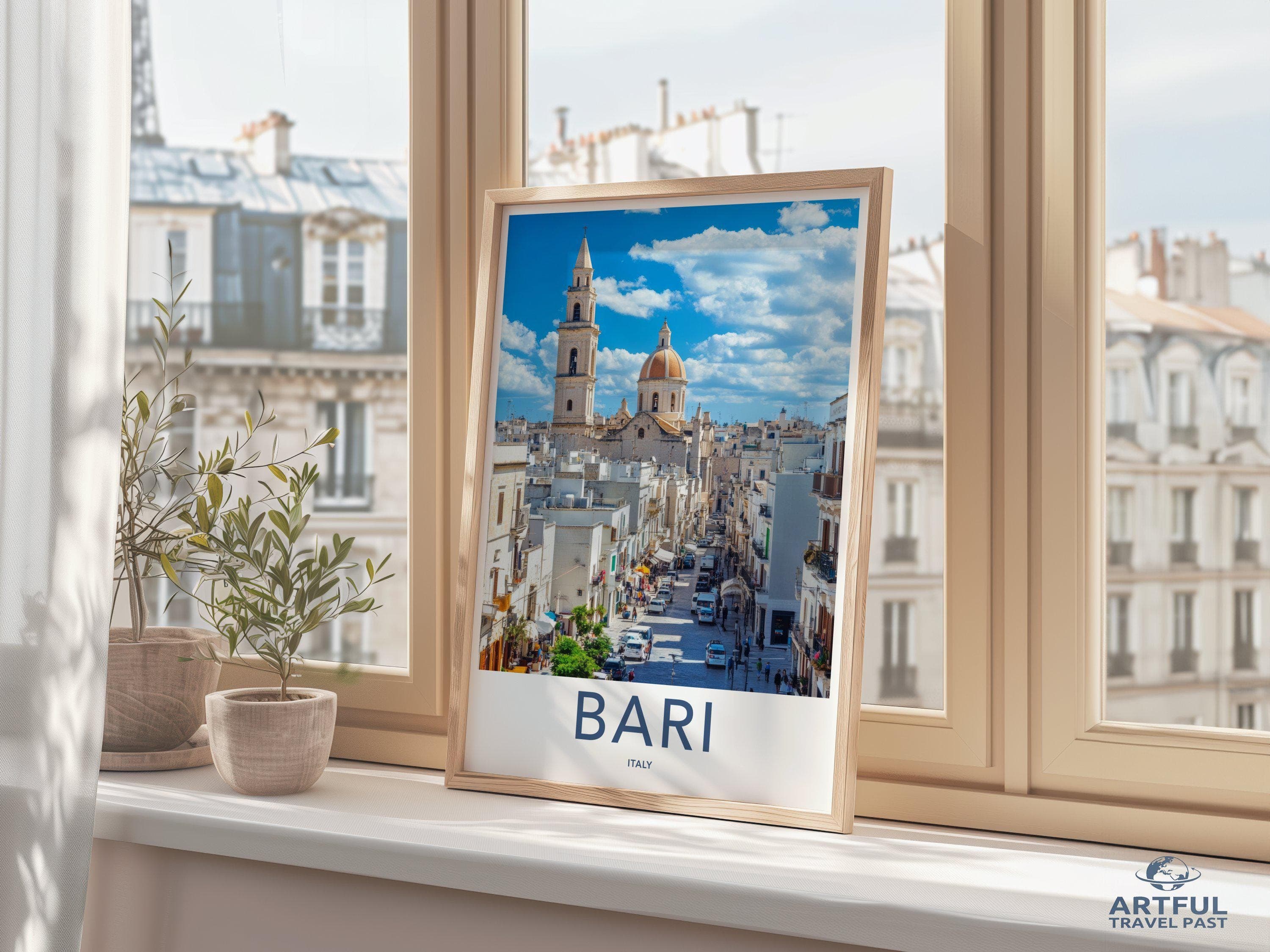 Bari Poster - Italy Wall Art