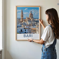 Bari Poster - Italy Wall Art