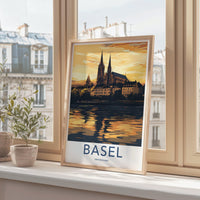 Basel Poster - Switzerland Wall Art